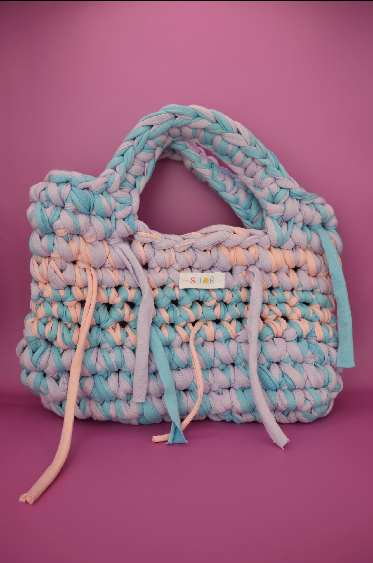 Gaïa violet bleu et rose