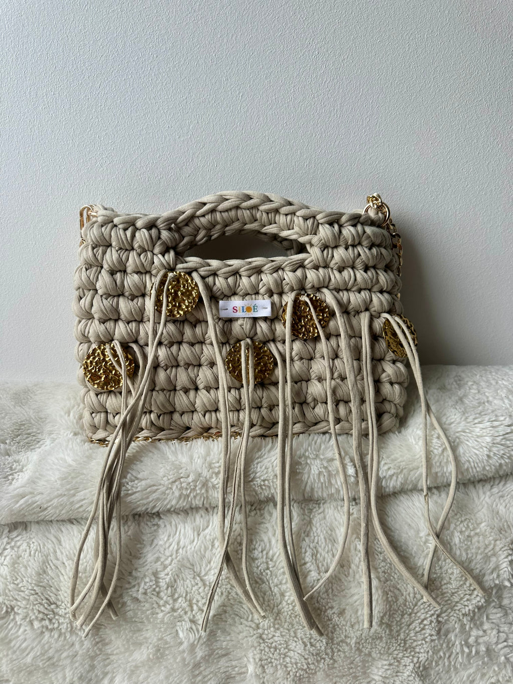 Gaïa taupe à breloques en acier inoxydable