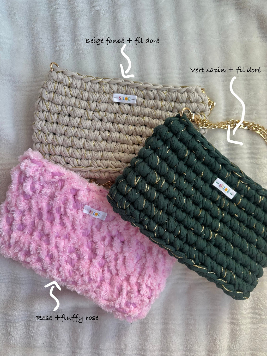 Pochette Oka Pailetée