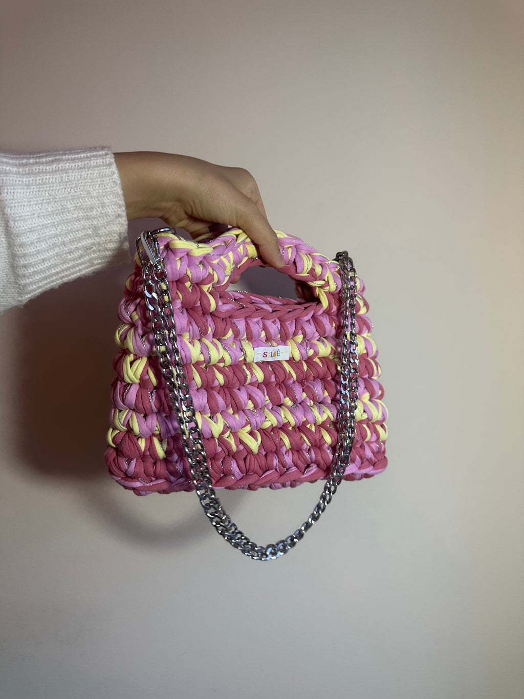 Gaïa vieux rose, rose, jaune, clair et argenté ￼