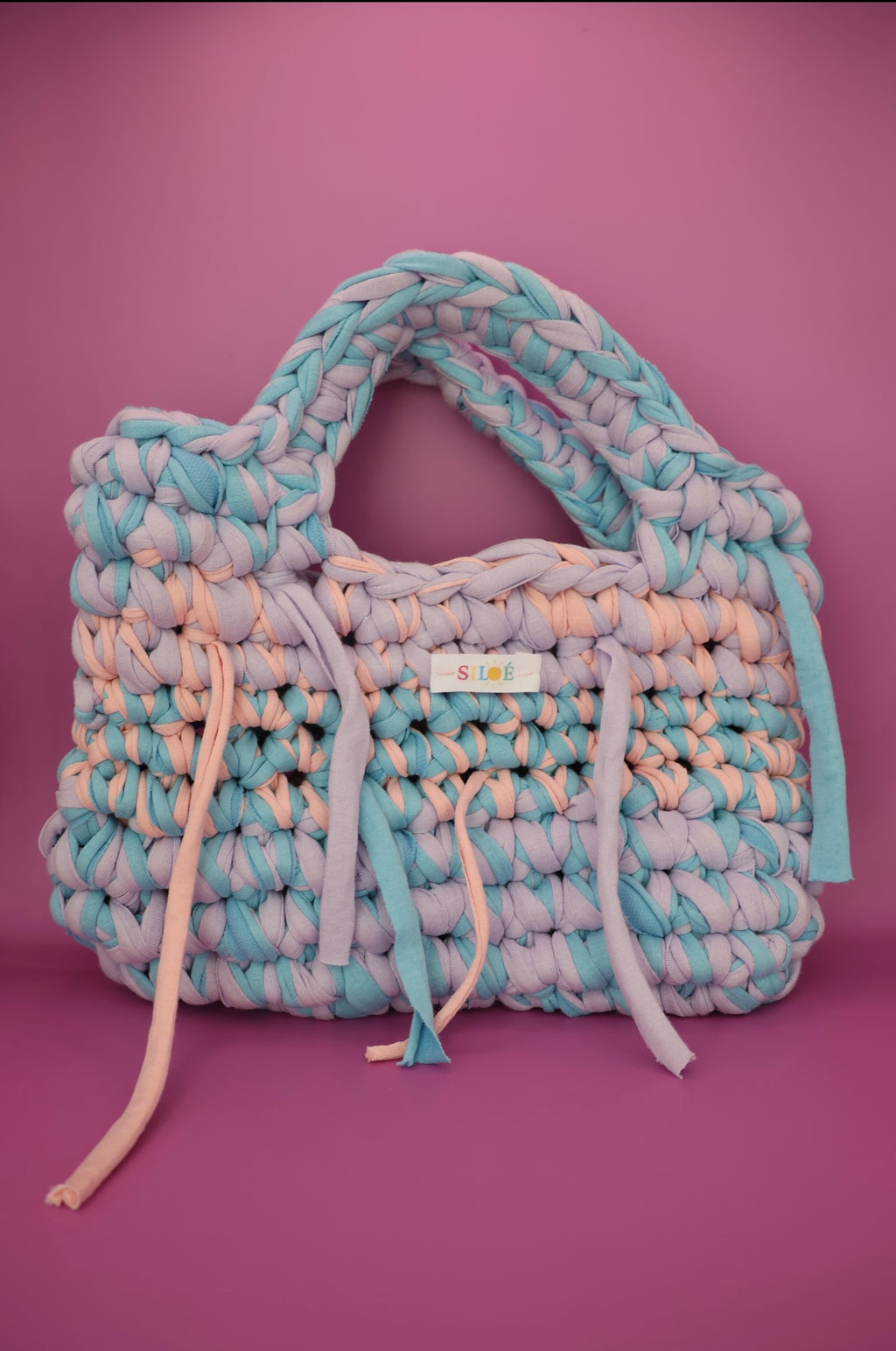 Gaïa violet bleu et rose